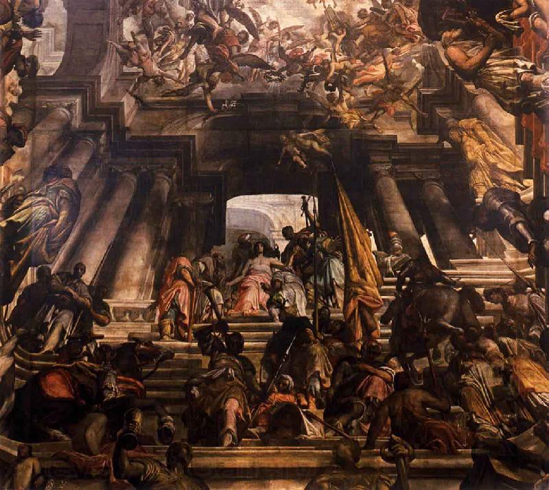 Giovanni Antonio Fumiani Martyrdom and Glory of St Pantaleon Norge oil painting art